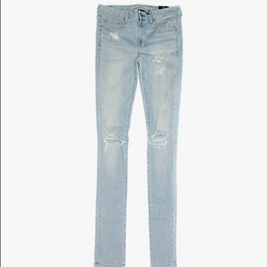 AEO Skinny Glacier Crush Low Rise Super Stretch